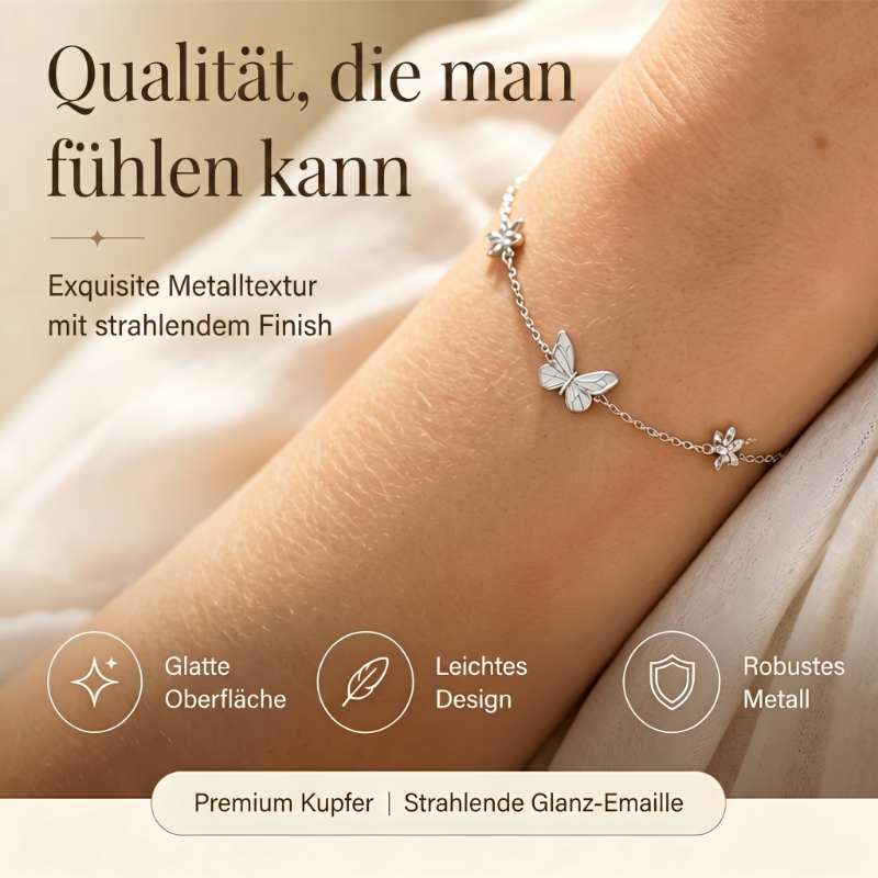 🦋Blaue Schmetterling-Halskette – Leuchtende Eleganz im Ins-Stil, zartes Design für den Alltag 💎✨