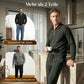 🏃👖Herren-Set aus Sweatshirt mit Waffelstrick und Hose mit geradem Bein