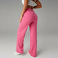 ⌛ Nur noch 3 Tage – 50 % auf alles! ⏰ 50.000+ VERKAUFT!💕 Damen-Unifarbene Weite Straight-Leg-Hose