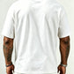 👕 Herren-T-Shirt mit strukturiertem Aufdruck – reine Baumwolle, lockere Passform & vielseitig für Alltag, Freizeit & heiße Tage ☀️