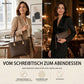 👜 Stylishes 6-in-1-Mutter-Kind-Taschenset – Bedruckt, vielseitige Schultertasche, Crossbody- & Handtasche für den täglichen Gebrauch 🌿