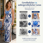 👗 Damen-Maxikleid mit floralem Print – klassisches Design, weich fallender Stoff & vielseitig kombinierbar 🌸