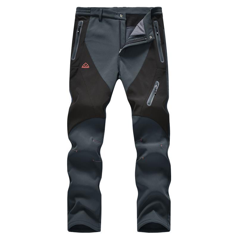 🏆 LETZTER TAG - 50% RABATT!! 🔥 Herren wasserdichte Winterhosen mit Fleece-Futter & Cargo-Taschen