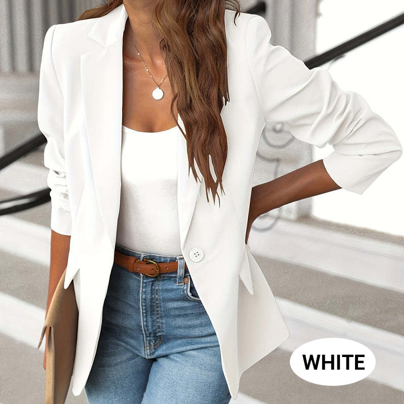 💼🌸 Damen Blazer – Slim Fit, Elegant & Büro-tauglich, Frühling/Sommer📦Kostenloser Versand🔥