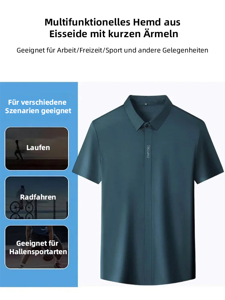 🔥50% OFF🔥Ice Silk Schnell trocknendes Business-Hemd für Herren