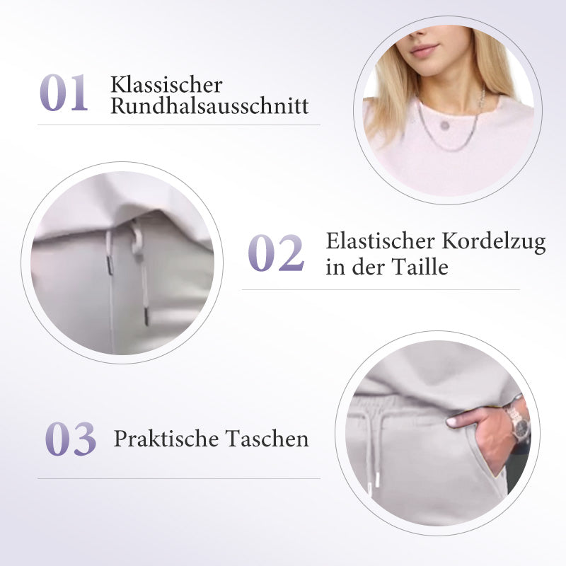 💕Schickes 2-teiliges Damen-Outfit: Bequemes Top & passende Hose