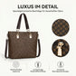 👜 Stylishes 6-in-1-Mutter-Kind-Taschenset – Bedruckt, vielseitige Schultertasche, Crossbody- & Handtasche für den täglichen Gebrauch 🌿