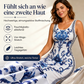 👗 Damen-Maxikleid mit floralem Print – klassisches Design, weich fallender Stoff & vielseitig kombinierbar 🌸