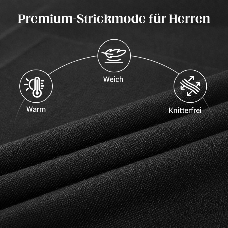 🔥Black-Friday-Mega-Angebot – 50 % Rabatt! ✨ Premium Kaschmirpulli Herren Einfarbig - Weiches Wohlfühlgarn mit Moderner Passform für Business & Freizeit 👔🎯