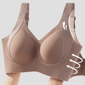 2-teiliges Set🎁 1 Kaufen, 1 Gratis 💕 Damen Rippenstrick Push-Up Verstellbarer Drahtloser BH