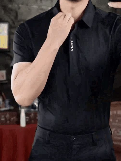 🔥50% OFF🔥Ice Silk Schnell trocknendes Business-Hemd für Herren