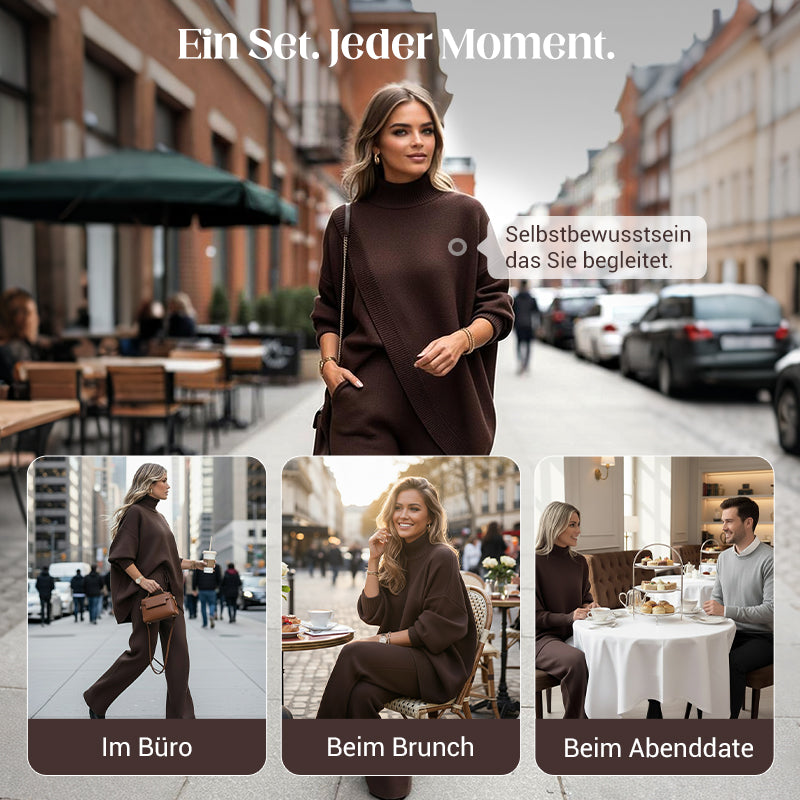 🔥Black-Friday-Mega-Angebot – 50 % Rabatt!🔥Damen Oversize-Pullover & Hose Set