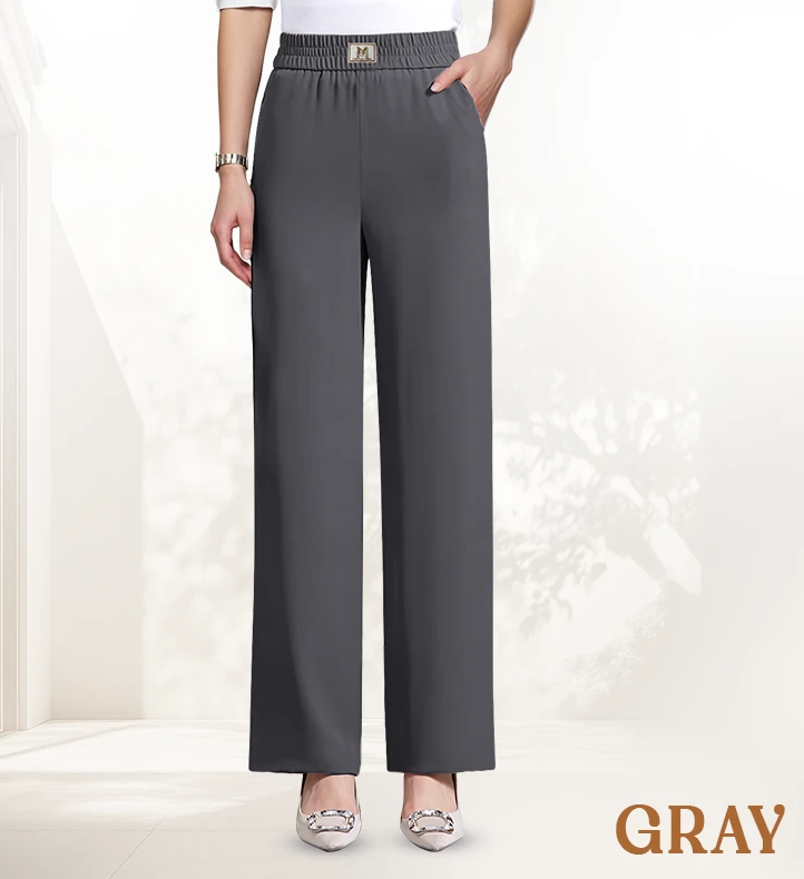 ⏳Nur für kurze Zeit: 50 % Rabatt⏰Perfekt fallende Stretch-Hose mit hoher Leibhöhe und elastischem Bund👖