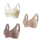 🎁Kaufen Sie 1 und erhalten Sie 3 Packungen💕Gerippter Push-up-BH für Frauen, verstellbar, kabellos