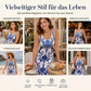 👗 Damen-Maxikleid mit floralem Print – klassisches Design, weich fallender Stoff & vielseitig kombinierbar 🌸