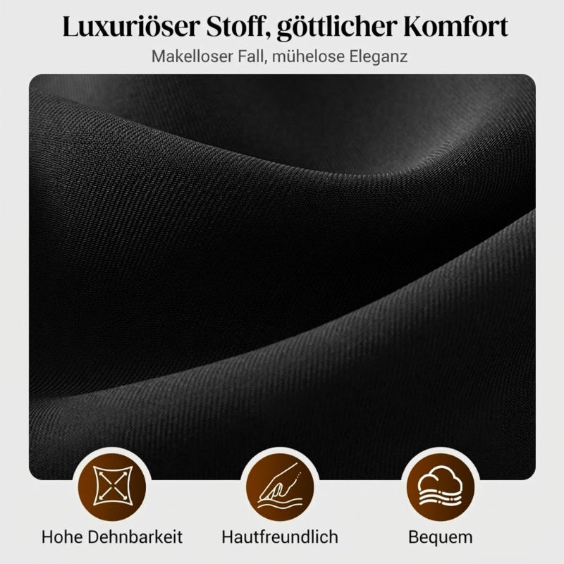 👗 Elegante Ein-Schulter-Jumpsuit für Damen – Weite Beine, Wickelrock-Design & Atmungsaktiv – Für Cocktailpartys & Hochzeiten