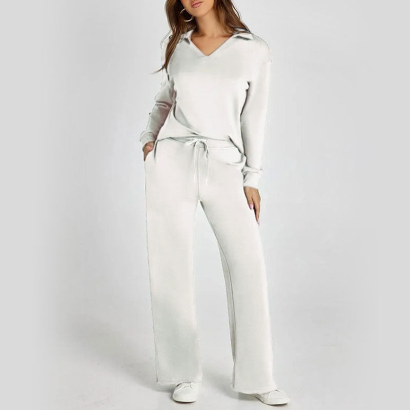 🎁Heißer Verkauf 50 % RABATT⏳ 2-teilige Outfits für Damen, lässige Langarm-Trainingsanzüge