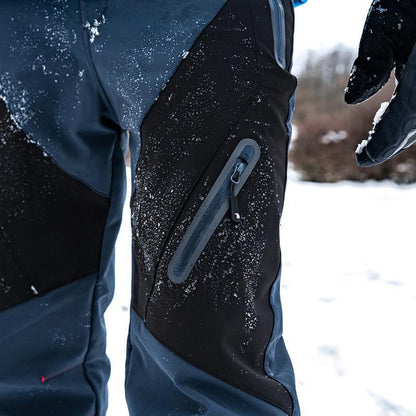 🏆 LETZTER TAG - 50% RABATT!! 🔥 Herren wasserdichte Winterhosen mit Fleece-Futter & Cargo-Taschen
