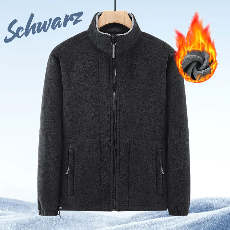 🔥Black-Friday-Mega-Angebot – 50 % Rabatt!❄️Kostenloser Versand Herren-Doppelfleecejacke