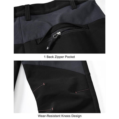 🏆 LETZTER TAG - 50% RABATT!! 🔥 Herren wasserdichte Winterhosen mit Fleece-Futter & Cargo-Taschen
