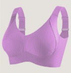 2-teiliges Set🎁 1 Kaufen, 1 Gratis 💕 Damen Rippenstrick Push-Up Verstellbarer Drahtloser BH