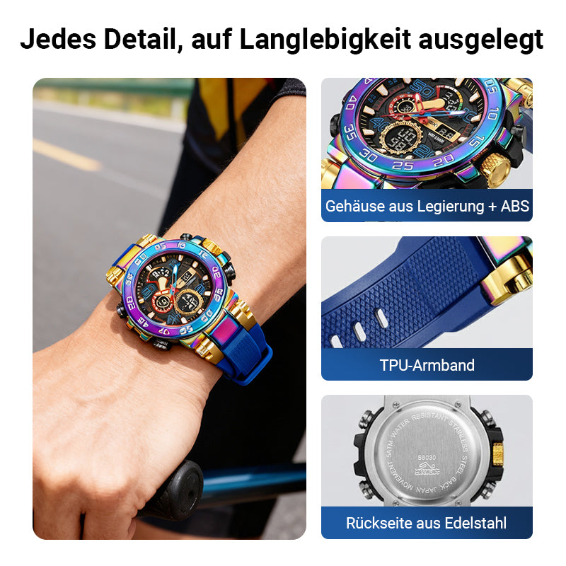 ⌛ Nur noch 3 Tage – 50 % auf alles! ⏰Multifunktionale wasserdichte LED-Digitaluhr