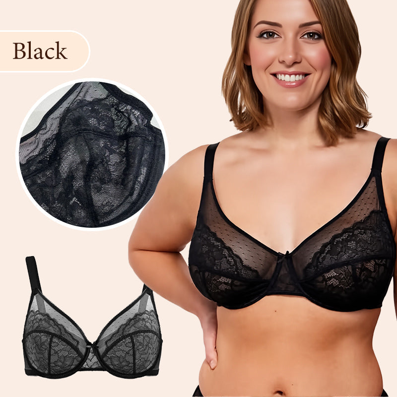 ⏳Limitierte Zeit 50% Rabatt💥Minimal-Spitzen-BH mit voller Abdeckung