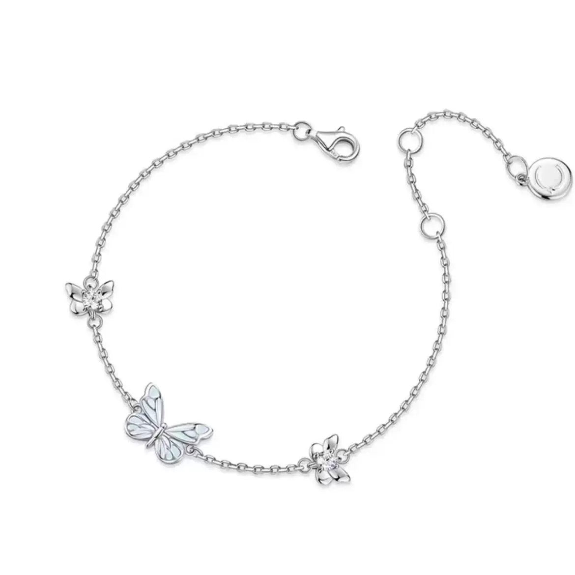 🦋Blaue Schmetterling-Halskette – Leuchtende Eleganz im Ins-Stil, zartes Design für den Alltag 💎✨