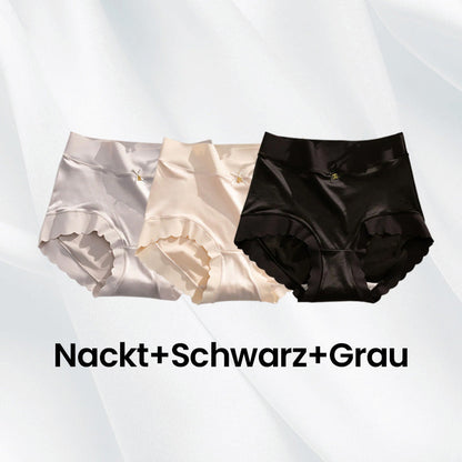 Antibakterielle, feuchtigkeitsabsorbierende, geruchsneutrale gynäkologische Seidenhöschen