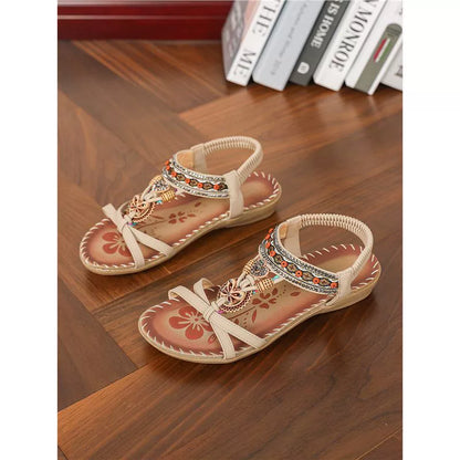 🔥 Sommer-Super-Sale: Jetzt 25€ sparen! 🌸2025 Trend-Sandalen im Boho-Chic