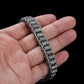 Tibetischer Mantra-Armband – Antikes Thai-Silber mit Drehzylinder, Unisex mit Karabinerverschluss ✨☸️