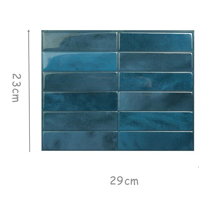 ⏳50% RABATT! 🍳 Selbstklebender Küchen-Spritzschutz aus PET – zuschneidbar, 23×29 cm, in 5 Farben