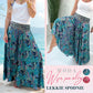 🌸Was soll ich morgen anziehen?💥Hose mit elastischem Bund und ethnischem Muster