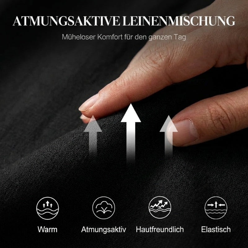 Minimalistisches, ärmelloses Oberteil & Hose mit weitem Bein