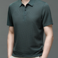 ⌛ Nur noch 3 Tage – 50 % auf alles! ⏰ Herren Polo-Shirt mit Kurzarm – Hemdkragen, Farbabrieb-freier Stoff, Vielseitig für Alltag & Büro