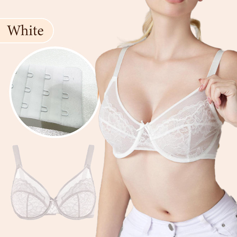 ⏳Limitierte Zeit 50% Rabatt💥Minimal-Spitzen-BH mit voller Abdeckung