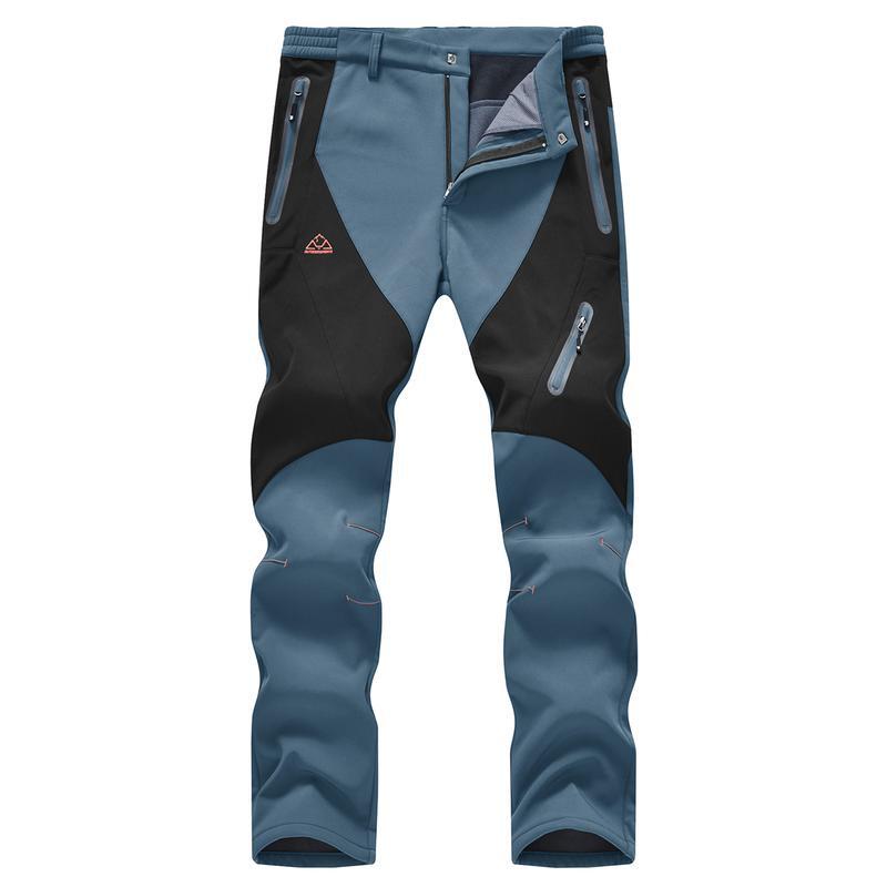 🏆 LETZTER TAG - 50% RABATT!! 🔥 Herren wasserdichte Winterhosen mit Fleece-Futter & Cargo-Taschen