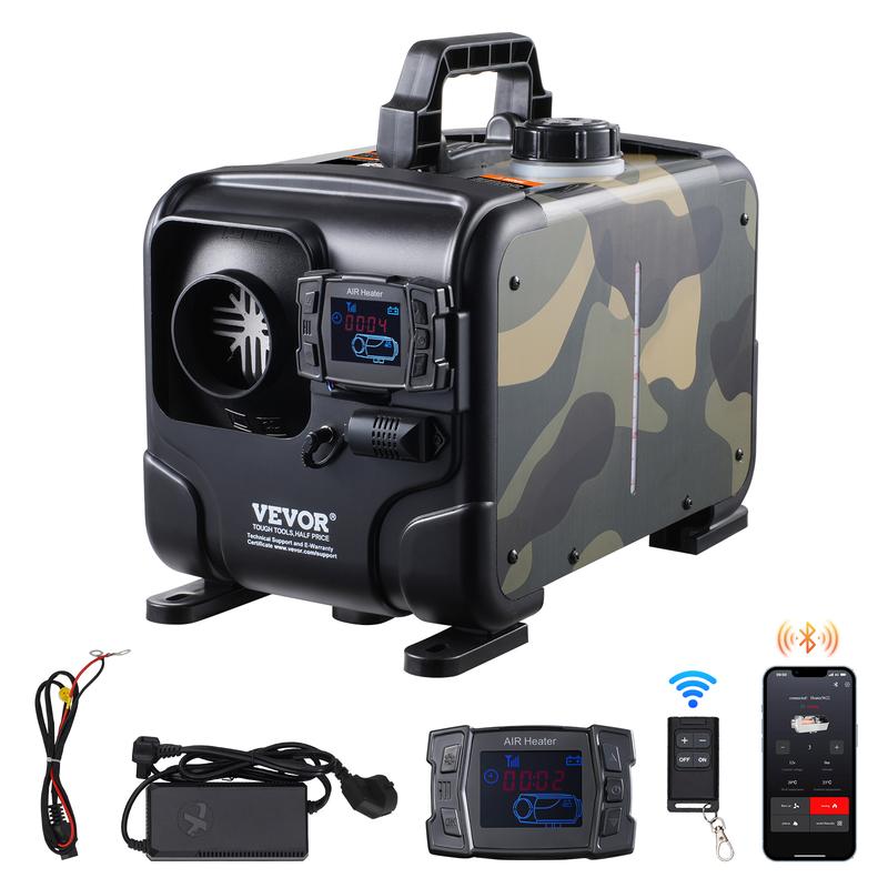 📢📢50% RABATT! 🔥 8 kW Diesel-Standheizung 12V/24V – App & Bluetooth, CO-Alarm & Display für Wohnmobil & Boot