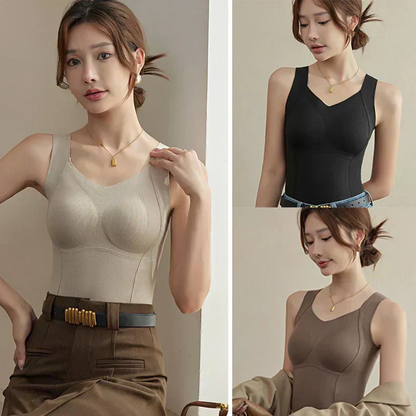 🌟Dickes warmes Tank-Top mit Bügel-BH