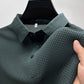 ⌛ Nur noch 3 Tage – 50 % auf alles! ⏰ Herren Polo-Shirt mit Kurzarm – Hemdkragen, Farbabrieb-freier Stoff, Vielseitig für Alltag & Büro