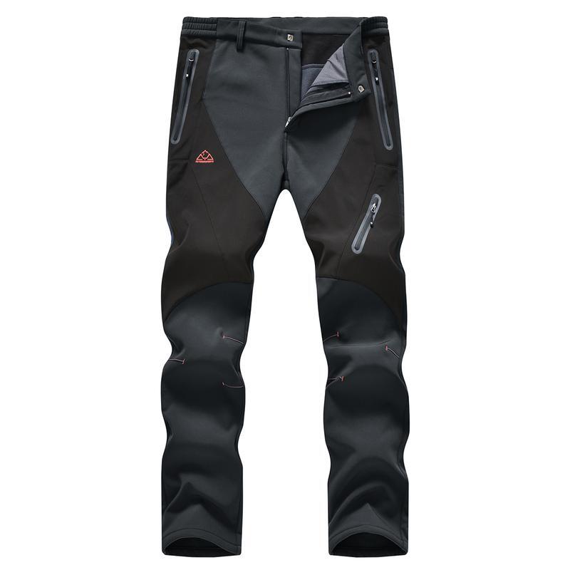 🏆 LETZTER TAG - 50% RABATT!! 🔥 Herren wasserdichte Winterhosen mit Fleece-Futter & Cargo-Taschen
