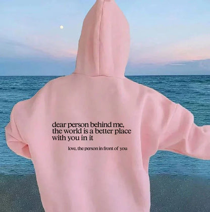 🎉60% OFF💝'Dear Person Behind Me' Sweatshirt