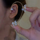 💕Valentinstags Special - 50% Rabatt💕Schlichte Ohrclips mit Schmetterlings- und Blumenmotiv & Quasten – Elegant & bequem, ohne Ohrloch 🌸🦋