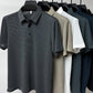 ⌛ Nur noch 3 Tage – 50 % auf alles! ⏰ Herren Polo-Shirt mit Kurzarm – Hemdkragen, Farbabrieb-freier Stoff, Vielseitig für Alltag & Büro