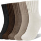 ⏳ Letzter Tag: 50 % auf das gesamte Sortiment!🧦5 Paare einfarbige Damen-Socken im Bootsschnitt🎁