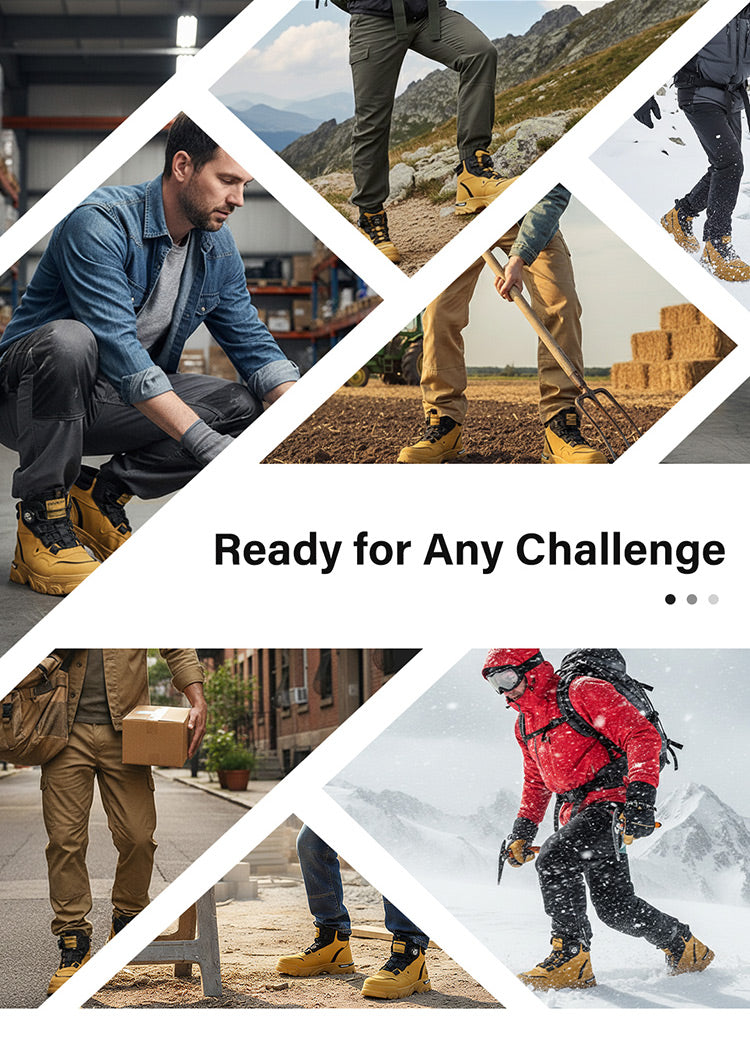 🔥Black-Friday-Mega-Angebot – 65 % Rabatt!🔥Herren-Outdoor-Arbeitsschuhe mit Drehschnalle – Wasserdicht, rutschfest & atmungsaktiv