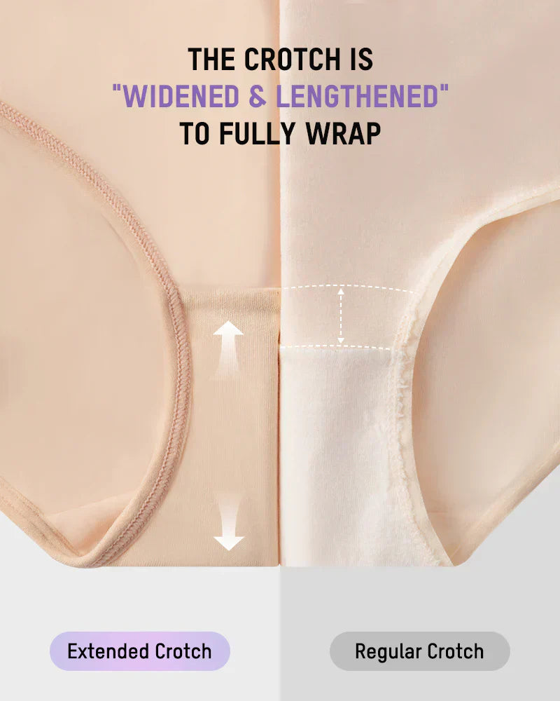 🌸Letzter Tag – 1 kaufen, 2 Packungen gratis!✨ Plus-Size High-Waist Cross Tummy Control Slips