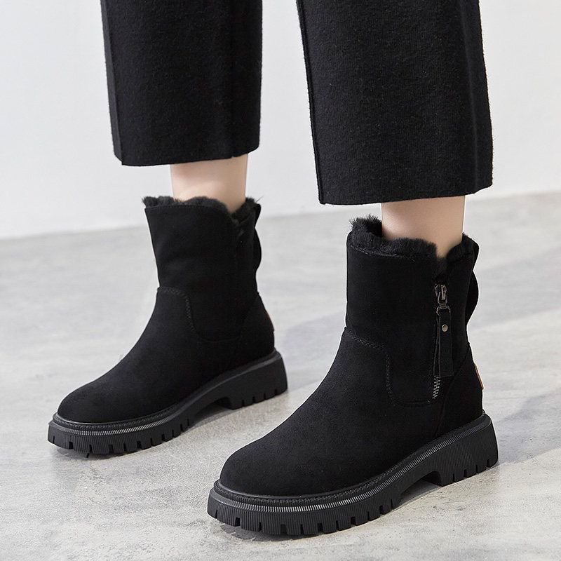 ❄️Damen-Winter-Fleece-Schneestiefel⚡Neu eingetroffen Sale-50 % Rabatt