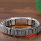Tibetischer Mantra-Armband – Antikes Thai-Silber mit Drehzylinder, Unisex mit Karabinerverschluss ✨☸️