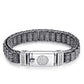 Tibetischer Mantra-Armband – Antikes Thai-Silber mit Drehzylinder, Unisex mit Karabinerverschluss ✨☸️